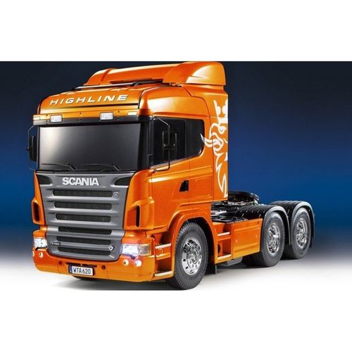 !! SALE !! Tamiya 1:14 Scania R620 metallic orange Full 300023689
